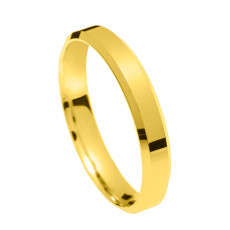 Wedding ring classic yellow gold 3.60mm